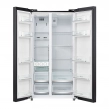 Refrigerador Midea Side By Side 528L Preta MD-RS587FGA22